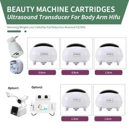 Accessories Parts Liposonix Beauty Machine Cartridges Ultrasound Transducer For Body Arm Hifu Cellulites Fat Reduction Removal Ce Dhl