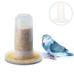 Other Bird Supplies Drinking Fountain Feeder Feeders Parakeet Cage Plastic Parrot Food Container