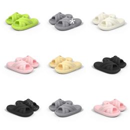 Slippers Product Summer Shipping New Free Designer for Women Green White Black Pink Grey Slipper Sandals Fashion-043 Womens Flat Slides GAI Outdoor 47 s