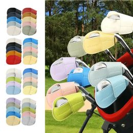 10pcs Golf Iron Head Covers Set Practical PU Leather Durable Headcovers Accessories Putter Cover Club Protector 240425