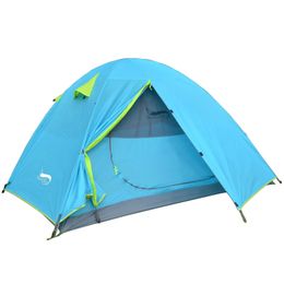 Desert Fox 1 Person Hiking Tent Single Camping Tents Waterproof Lightweight Portable Tent with Carry Bag for Beach Travel Picnic 240412