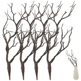 Decorative Flowers Faux Antler Accessories Headband DIY Branches Plastic Simulation Decors Dining Room Table Center Pieces Decoration