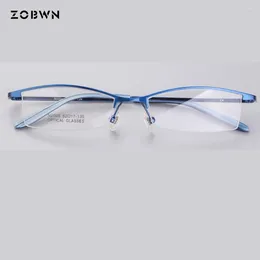 Sunglasses Frames Rimless Goggle EyeGlasses Spectacle Frame Butterfly Glasses Anti-fatigue Computer Reading Eyewear Oculos