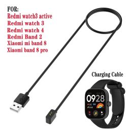 Devices 1m USB Charging Cable For Redmi watch 4 Charger Data Cord For Xiaomi Redmi watch3 active/mi band 8 8pro Magnetic Charging Dock