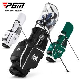 Bags PGM Golf Bag Men's and Women's Stand Bag Personalized Han Chao Transparent Ball Bag Nylon Sports Bag Golf Club Bag NEW