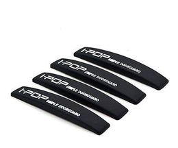 4 Pcs pure Colour Auto Car Door Edge Protector Scratch Strip Guards Bumper Kit SetCar modification supplies2345022