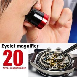 Watch Repair Kits 20X Watchmakers Tool Monocular Glass Magnifier Jewellery Magnifying