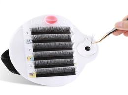 False Eyelashes Eyelash Extension Tray Aid Display Makeup Supplies Adhesive Pallet Holder Pad With Belt Forehead Hand Plate For Ey1442082