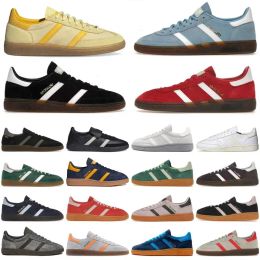 2024 new Handball Spezial Almost Yellow Gum Scarlet Navy Gum Aluminium Arctic Night Shadow Brown Collegiate Green White Grey Casual Shoe Sneakers Gym Shoes 87