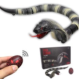 Infrared Remote Control Animal Cobra Insect Cockroach Cat Dog Pet Toy Prank Novel and Interesting Gift for Children 240417