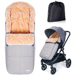 Bags Orzbow Luxury Baby Stroller Sleeping Bags Warm Children Stroller Footmuff kids Bunting Bags Newbron Cocoon Envelope Waterproof