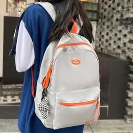 School Bags Girl Waterproof Travel Laptop Backpack Trendy Women Leisure Pocket Bag Ladies Nylon College Teen Fashion Female Book