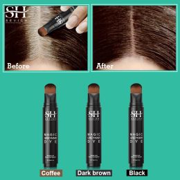 Colour Sevich 20ml Temporary Hair Dye Hair Colour Pen 3 Colours Onetime White Grey Hair Cover Up Hair Colour Brush Unisex DIY Hair Colour