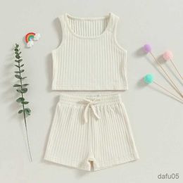 Clothing Sets Summer Infant Toddler Kids Clothes Boys Newborn Costume Solid Tops+Shorts Set Sportwear Outfits Childrens Clothing