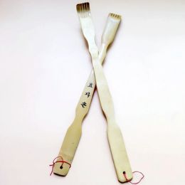 1PCS Durable Bamboo Massager Back Scratcher Wooden Body Roller Stick Backscratcher