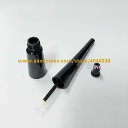 Storage Bottles 50pcs/lot 3.5ML Black Empty Eyeliner Tube DIY Plastic Eyelier Glue Package Classic Professional Makeup Tools