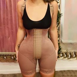 Women's Shapers Tummy Control Shapewear Open Chest High Compression Underwear Body Shaper Postpartum Bodysuit