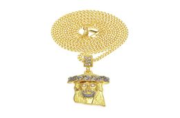 New Virgin Mary Fashion Necklaces For Women/Men Jewellery 18K Real Gold Plated Mother of God Necklaces Pendants5927012