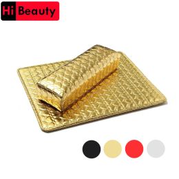 Equipment 1 Set Pu Leather Washable Nail Art Hand Rest Pillow Arm Rest Cushion Holder and Pad Manicure Salon Sets Accessories Tool