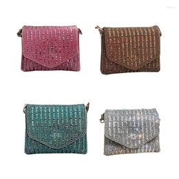 Duffel Bags E74B Women Evening Bag Wedding Clutch Detachable Chain Shoulder Handbag