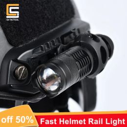 Lights Tactical Military Fast Helmet Light WADSN Tactical Flashlight AIrsoft Strobe Constant Moment Helmet Lamp With White Scout Light