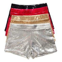 Women's Shorts Sexy Sequin Women Shorts Shiny High Waist Dance Shorts Night Club Shorts Nightclub Shorts Short Pants Streetwear Clubwear d240426