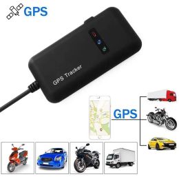 Trackers GT02A Car GPS Tracker Global Locator Real Time Track Monitor System for Car Vehicle Motorcycle Online Tracking Accessories