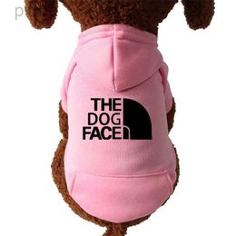 Dog Apparel Puppy Pet Hooded Sweatshirt Autumn Winter Two-legged Pocket Cat Dog Clothes The Dog Face Dog Clothes d240426