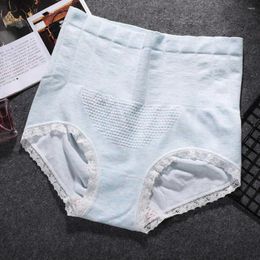 Women's Panties Women Cotton Comfortable Breathable Sweat Lingerie Sexy Lace Edge Underwear For Girls Low Waist Briefs Solid Underpant