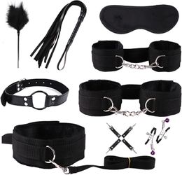 Bondage Kit Adult, Bondaged Restraints Sex Fetish Toys Bdsm Harness Bondage Gear Accessories Set For Adult Female and Couples Under Bed Sm Play With Hand Cuffs Mouth