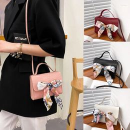 Totes Women Small Messenger Bag PU Leather Bow Shoulder Purse Single Strap Crossbody Handbag