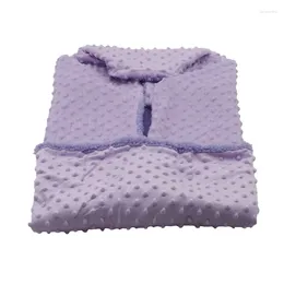 Blankets Baby Blanket Swaddling Born Thermal Soft Velvet Winter Solid Bedding Set Cotton Quilt Infant Swaddle Wrap