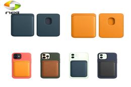 Magsafe Wallet Magnetic Card Safety Case For Iphone 1212 Mini12 Pro12 Pro Max Apple Mobile Phone Leather Clip Suction Card ca1249137