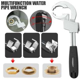 Openers Multifunctional Bathroom Wrench Adjustable Double Ended Spanner Sink Water Pipe Faucet Wrench Bathroom Repair Hand Tools