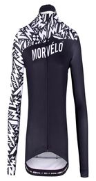2022 Morvelo Winter Fleece Windproof Cycling Jacket Windjacket Thermal MTB Biking Coat Mens Warm Up Jacket9995822