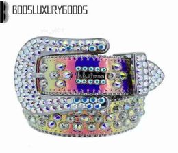 Belt Designer 2022 Simon Belts for Men Women Shiny diamond belt white cintura uomo boosluxurygoods 10005309516