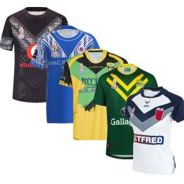 Rugby new 2023 Australia fiji SAMOA Rugby Jersey Jamaica RLWC tshirt 2022 RUGBY shirt Custom name and number