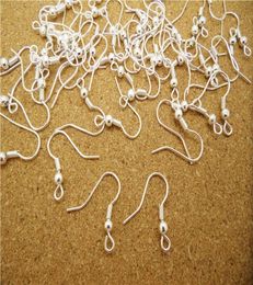 Wholesale 500PCS/lot DIY Jewellery Making Findings Earring Hook Coil Ear ball end 18mm8012551