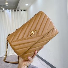 Luxury Designer Bags Sheepskin Chain Bag Women'S Mirror Quality Flip Over Handbag Luxury Shoulder Bag Fashionable And Versatile Crossbody Leisure Bag New Model