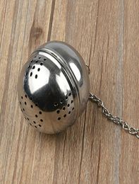 Home Mesh Stainless Steel Tea Ball Infuser Tea Strainer Filters Tea Interval Diffuser Home Kitchen Teaware tools drop ship2571663