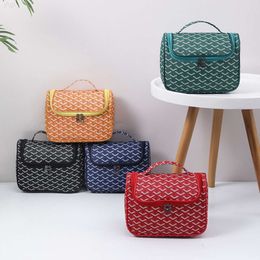 Travel Waterproof Toiletry Bag Portable Pu Large Capacity Cosmetic Storage Bag for Business Trip