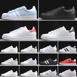 Original-Superstar Running Shoes White Hologramm Schillerner roter Gold Superstar