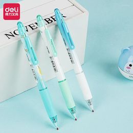 Deli 3pcs 0.5mm Black Ink Office Pen Cute Gel Stationery For Writing School Supplies High-quality