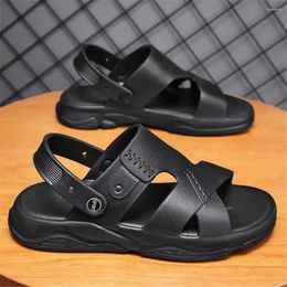 Slippers Low Strappy For Man Shoes Models 2024 Summer Sandal Sneakers Sport Luxury Hand Made Teniz Skor