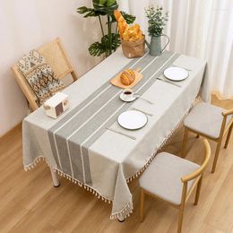 Table Cloth C22 Stall Selling Ins Style Tablecloth Cotton And Linen No-wash Waterproof Oil-proof Nordic Home Coffee Tab