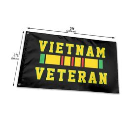 Vietnam Veteran Flags 3x5 Feet Outdoor Banner Garden Flag Veteran Flag American Military Family Decoration Fast 3587622