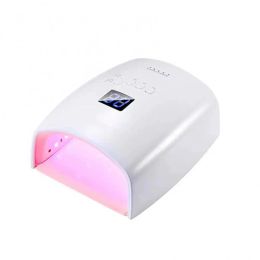 Kits Wireless 48w Uv Led Nail Lamp 86w for Curing All Gel Polish Nail Dryer Sun Light Lamp Manicure Smart Lcd Display Rechargeable
