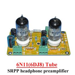 Amplifier 6N11 (6DJ8) SRPP Amplifier Circuit Headphone Preamplifier High Gain Low Distortion Low Output Impedance for Headphone Amplifier