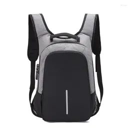 Backpack Men Multifunction USB Charging 15.6inch Laptop Backpacks For Teenagers Travel Anti Thief Fashion Male Mochila