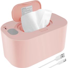 Feeding Baby Wipe Warmer Thermostat Baby Wipe Heater Even Heating Wet Wipes Warmer Portable Baby Wipes Dispenser Warmer Prevent Dry USB